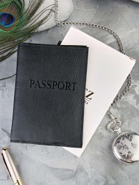 A-090 Обложка на паспорт с визитницей "Barez  1220" (нат. кожа)